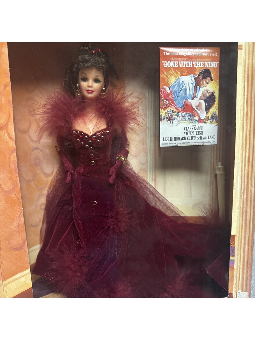 Barbie Hollywood Legends Collection Scarlett O’Hara Gone With The Wind Doll Red
